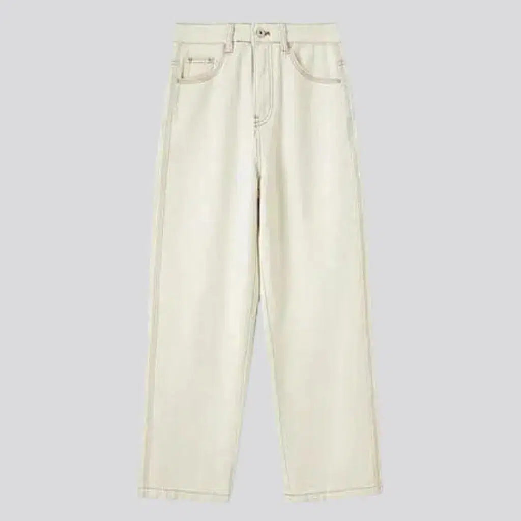 Monochrome women's white jeans