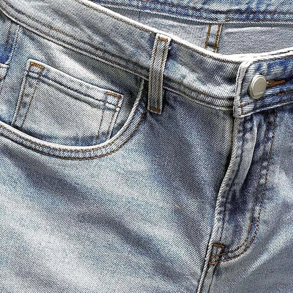 Sanded jeans
 for men