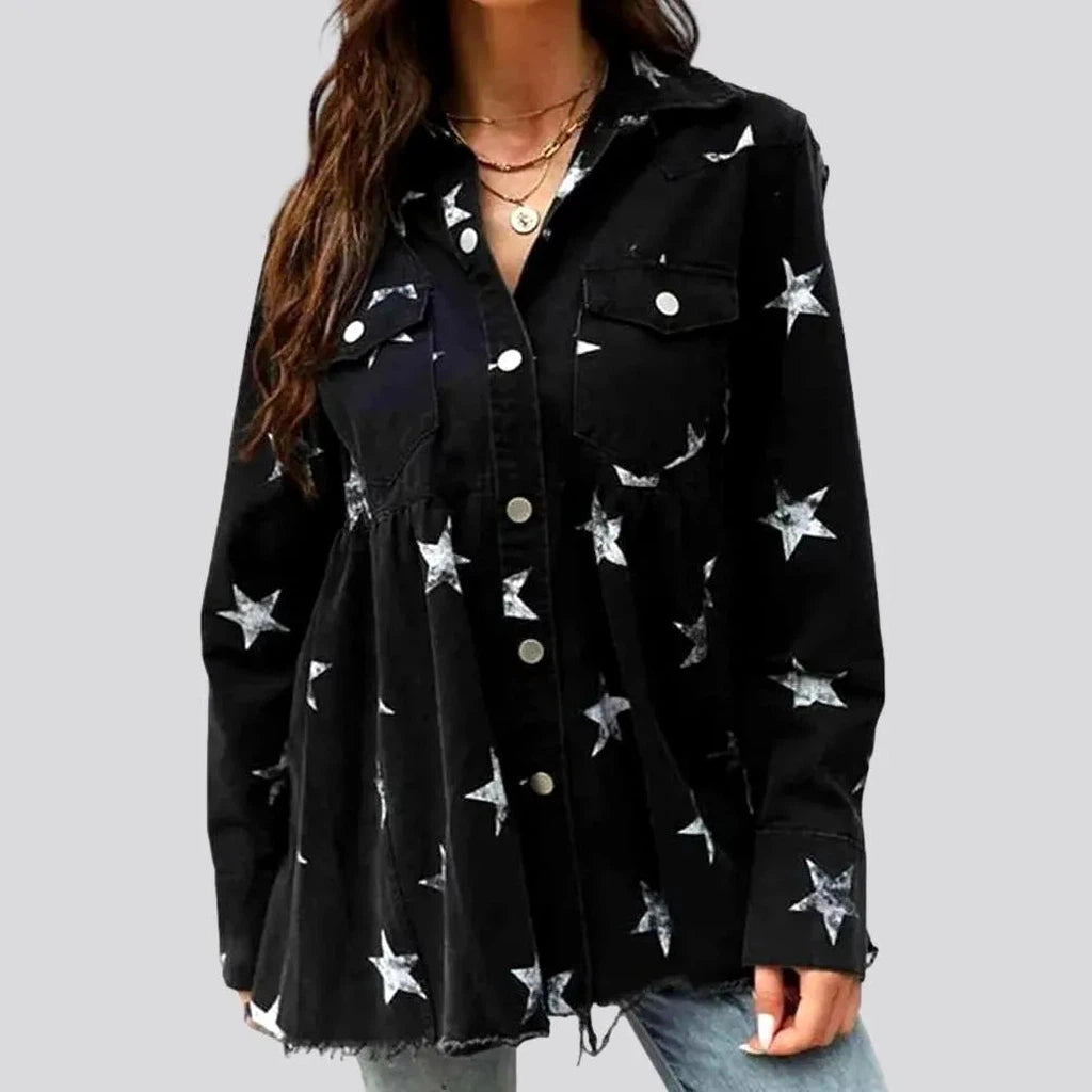 Shirt-like denim jacket
 for women | Jeans4you.shop