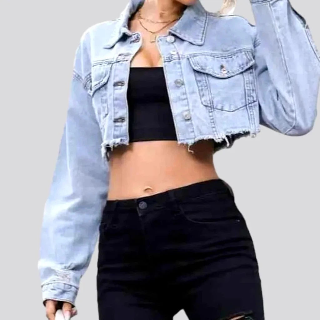 Short 90s women's denim jacket | Jeans4you.shop