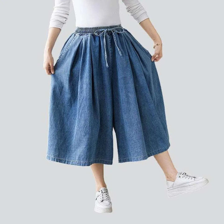 Short culottes denim pants | Jeans4you.shop