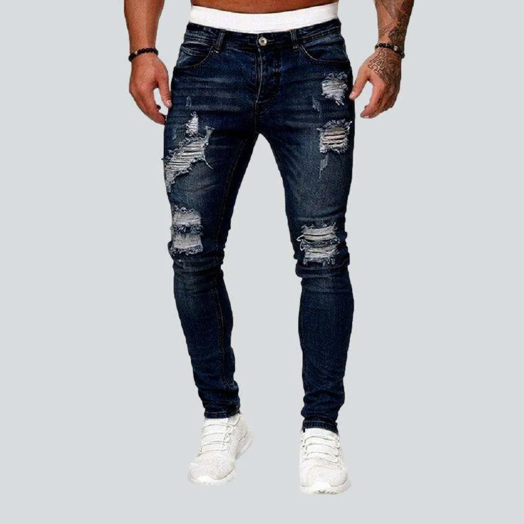 Skinny distressed jeans for men | Jeans4you.shop