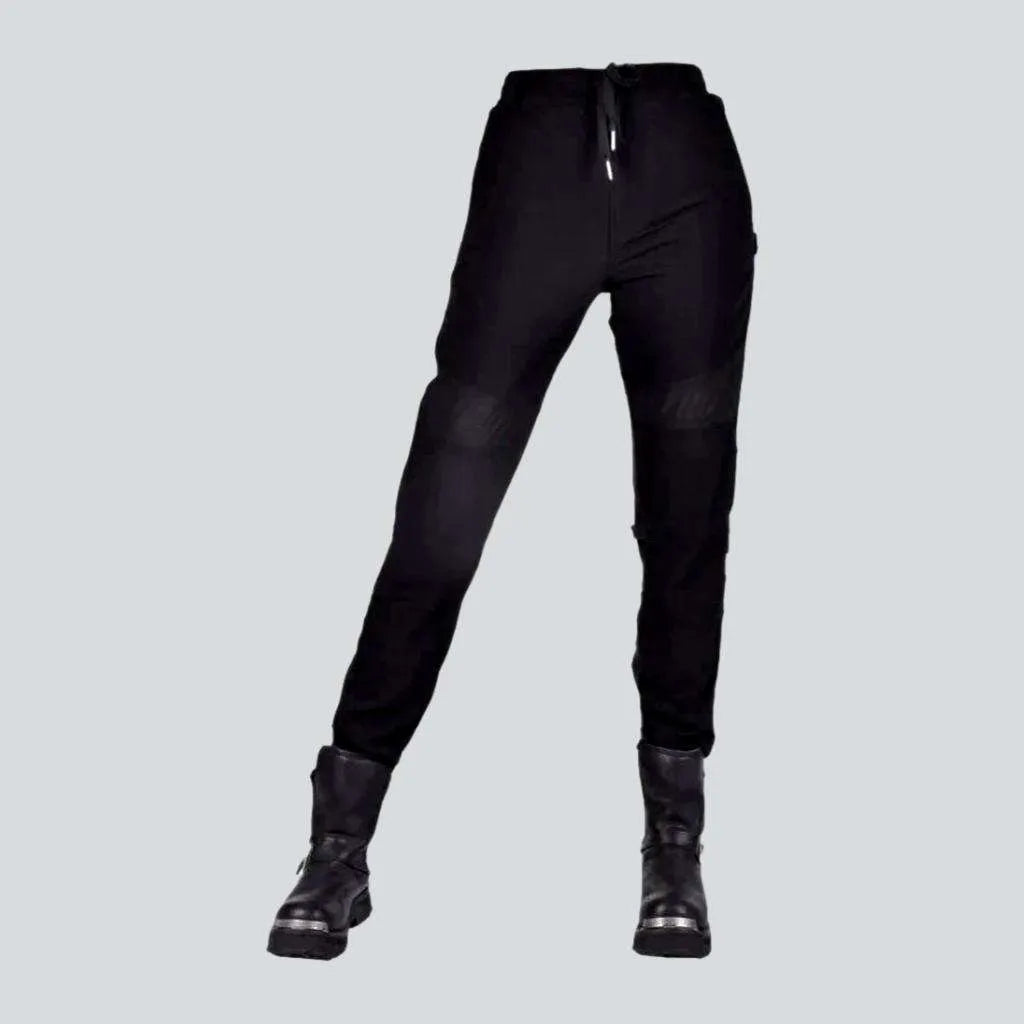 Skinny mid-waist moto denim pants | Jeans4you.shop