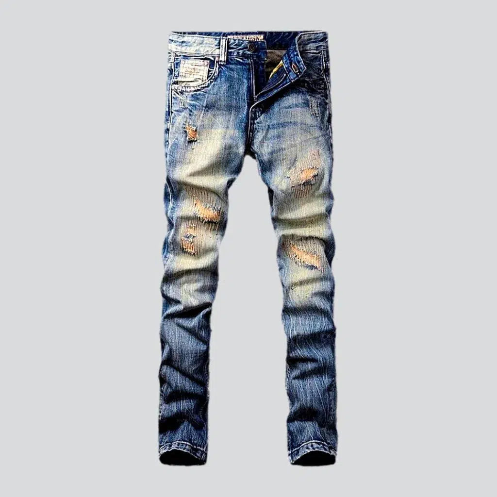 Skinny sanded jeans
 for men | Jeans4you.shop