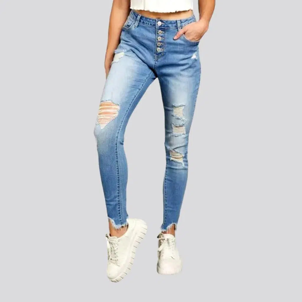 Skinny women's high-waist jeans | Jeans4you.shop