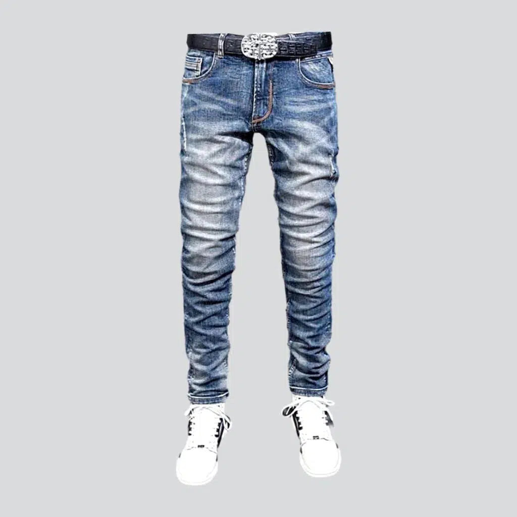 Slightly torn vintage jeans | Jeans4you.shop
