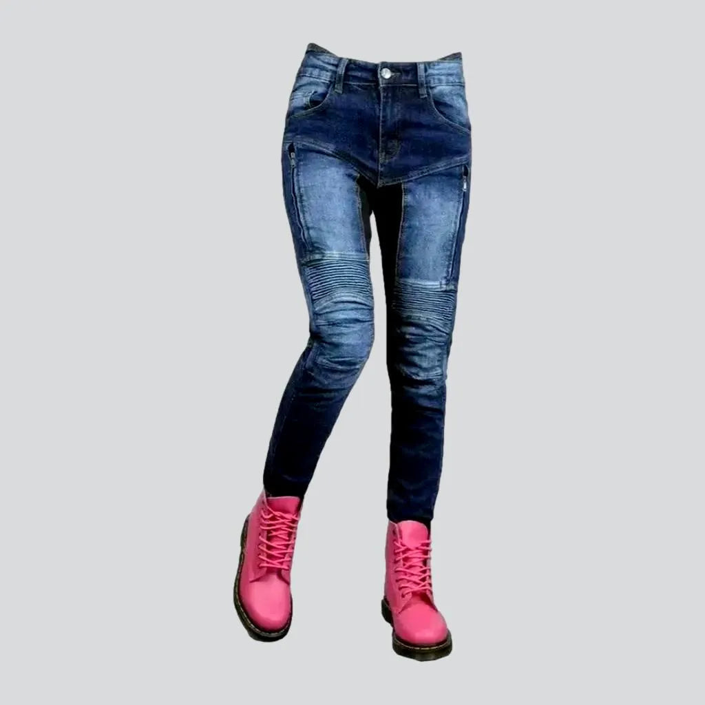 Slim biker jeans
 for women | Jeans4you.shop