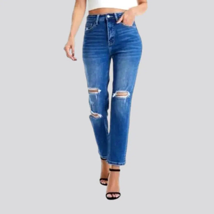 Slim distressed jeans
 for women | Jeans4you.shop
