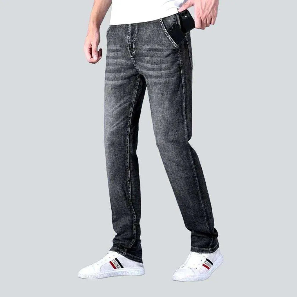 Slim-fit mobile pocket men's jeans | Jeans4you.shop