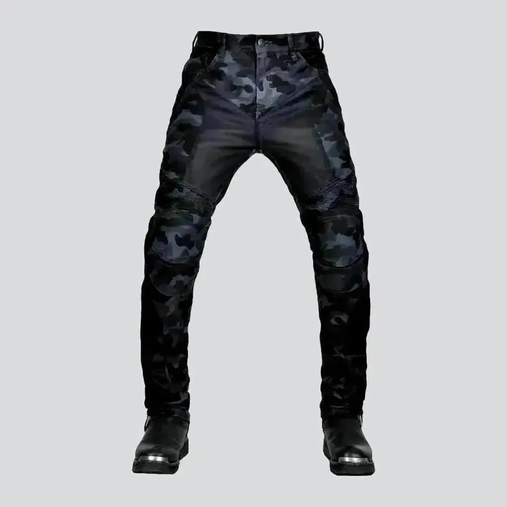 Slim high-waist men's biker jeans | Jeans4you.shop