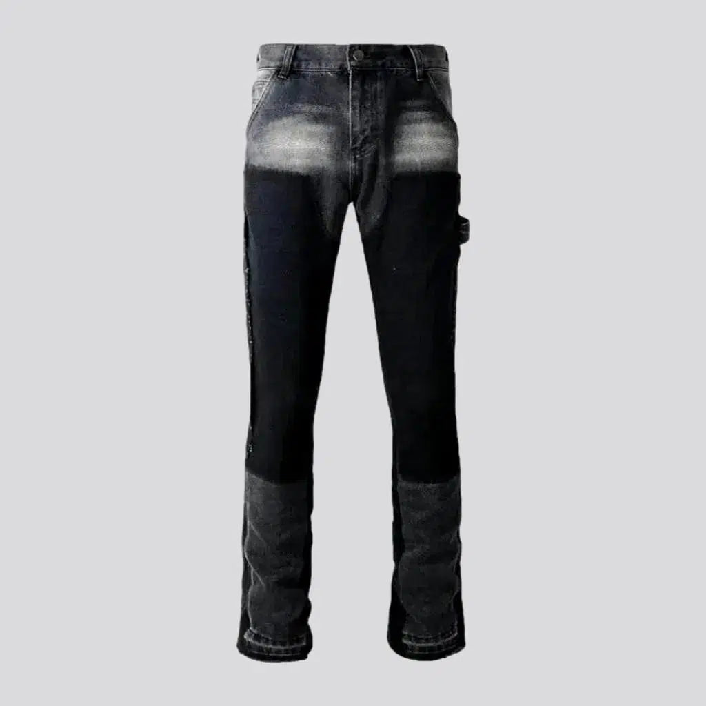 Slim men's color-block jeans | Jeans4you.shop