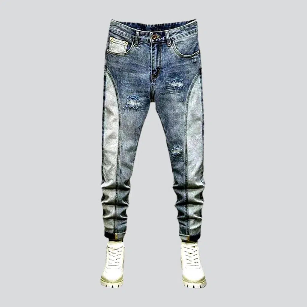 Slim men's whiskered jeans | Jeans4you.shop