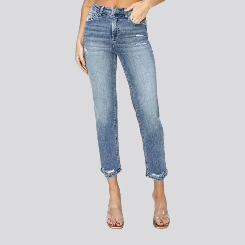 Slim women's light-wash jeans | Jeans4you.shop