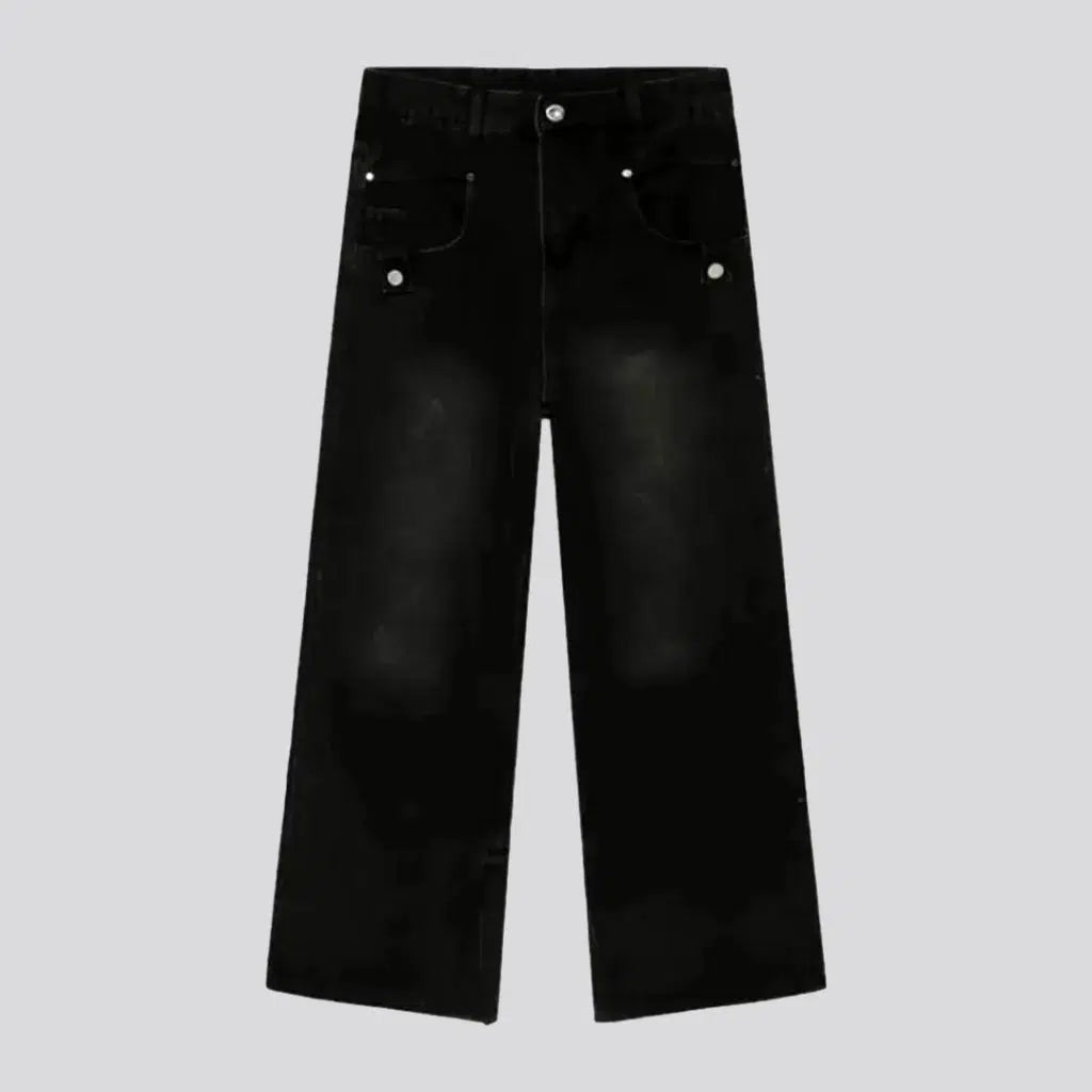 Slouchy men's floor-length jeans | Jeans4you.shop