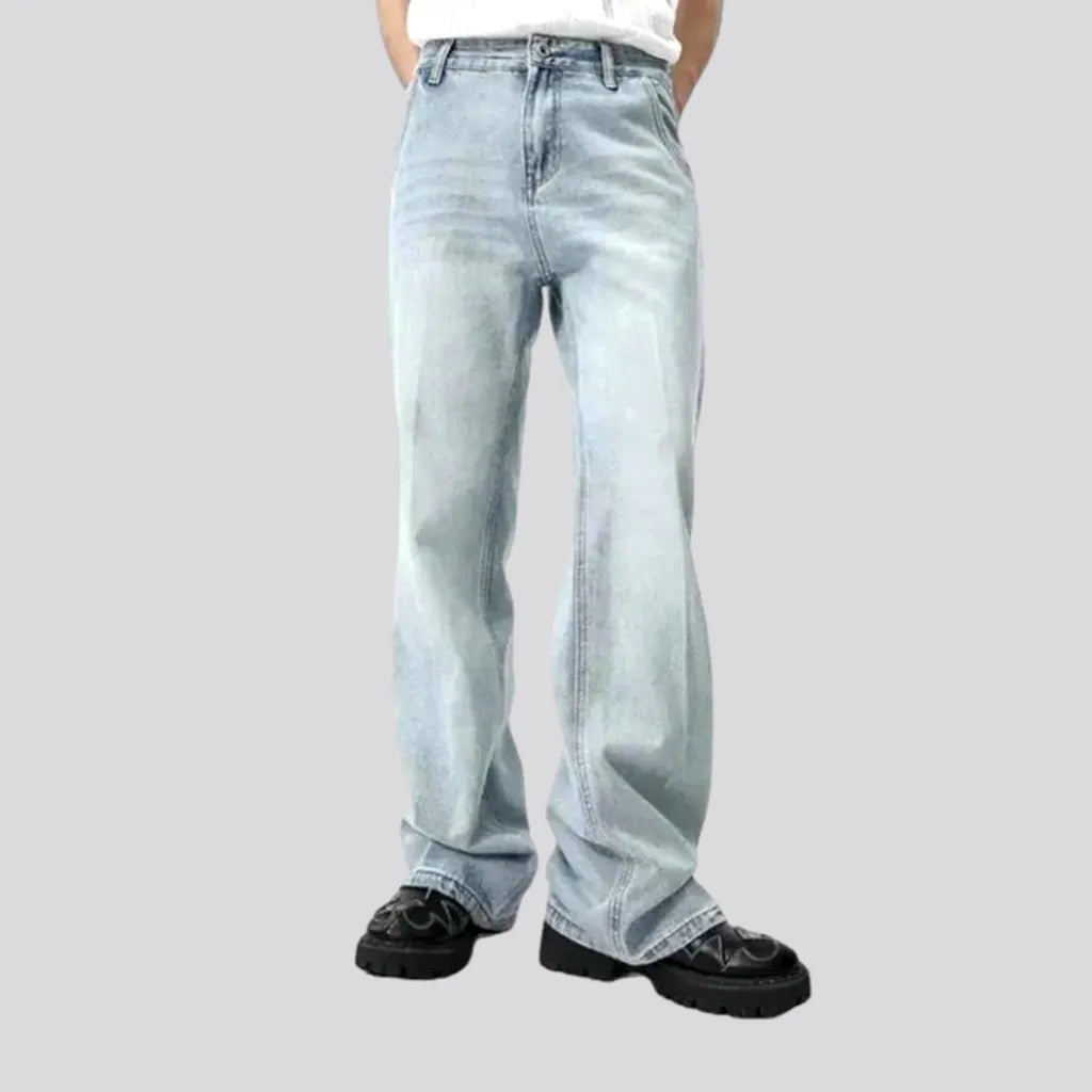 Smoothed men's high-waist jeans | Jeans4you.shop