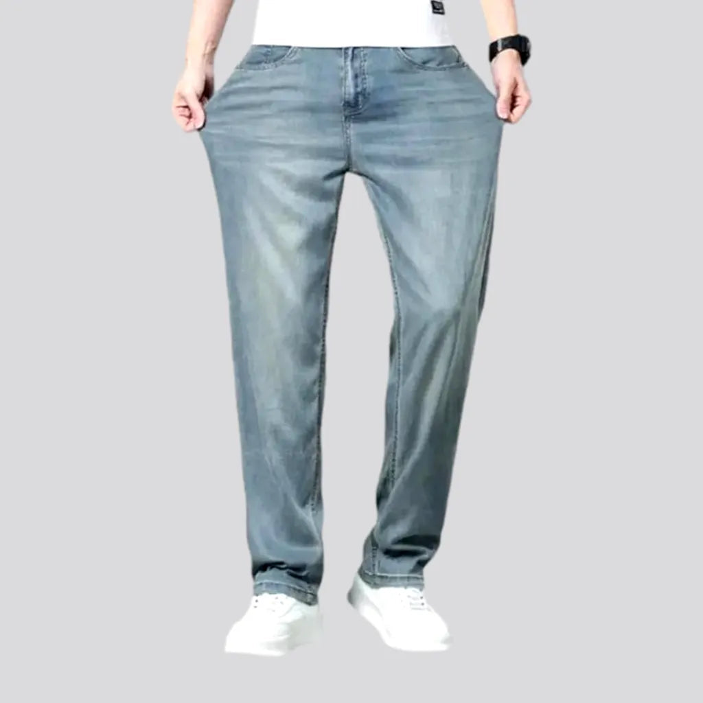 Soft-fabric men's straight jeans | Jeans4you.shop