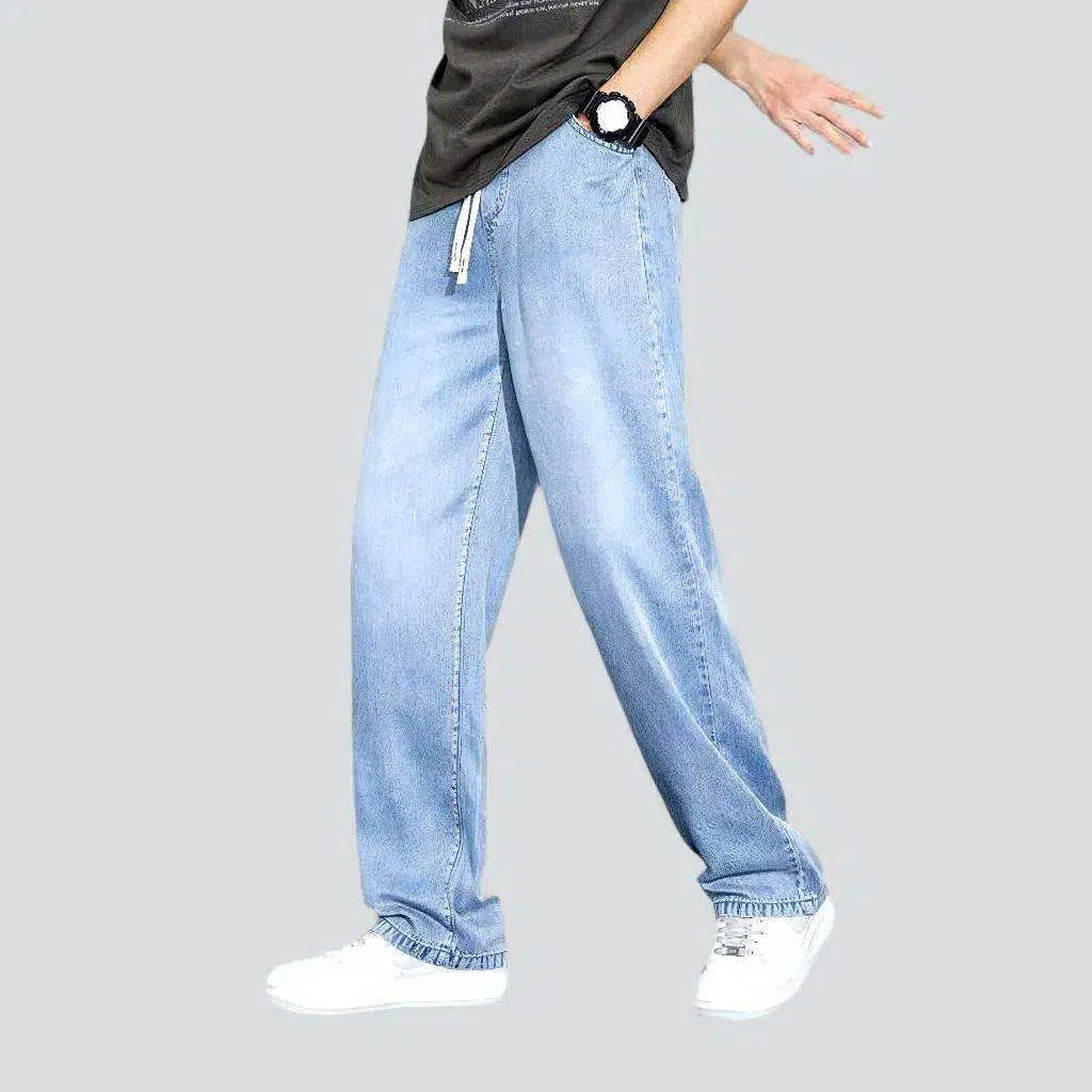 Stonewashed high-waist denim pants
 for men | Jeans4you.shop