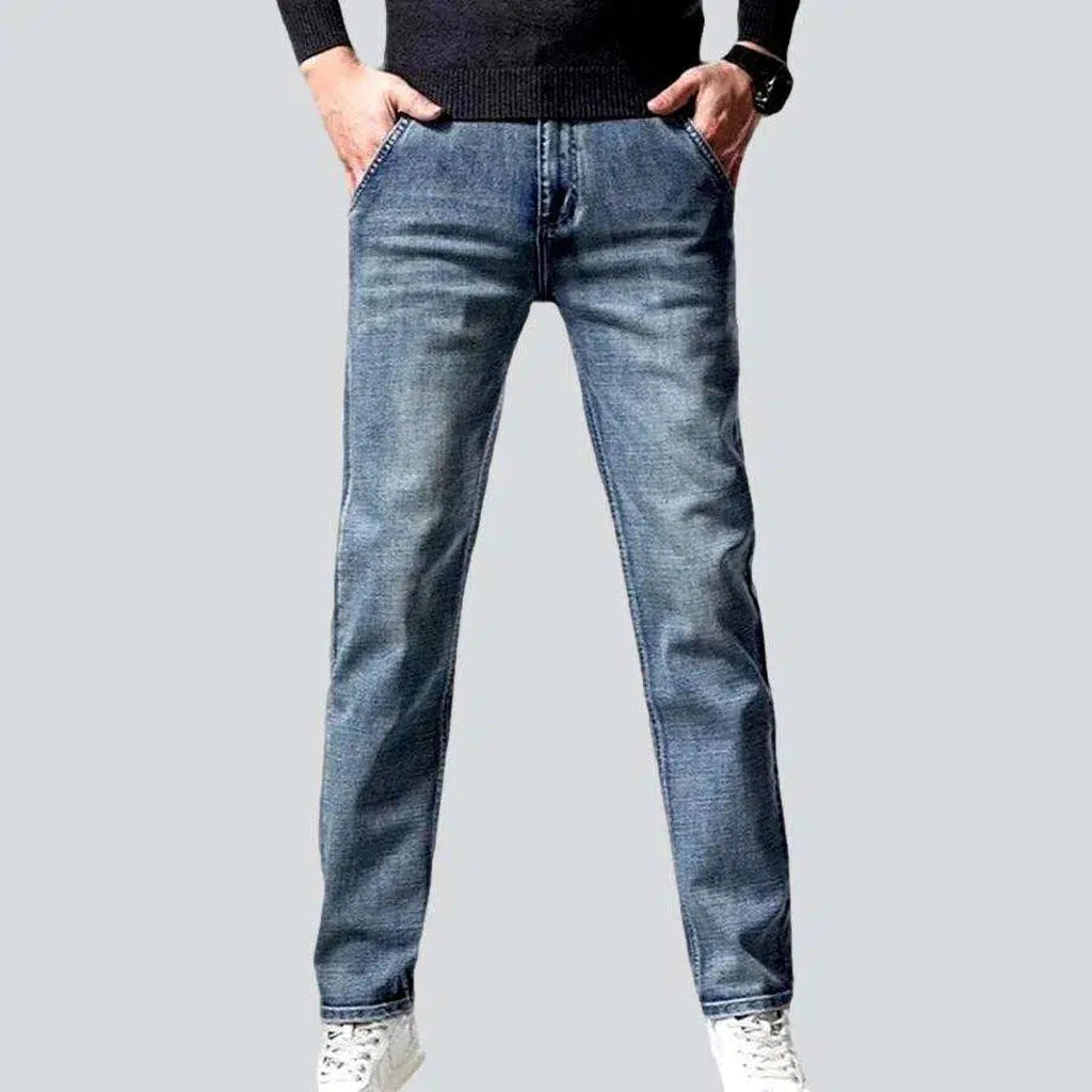 Stonewashed men's sanded jeans | Jeans4you.shop