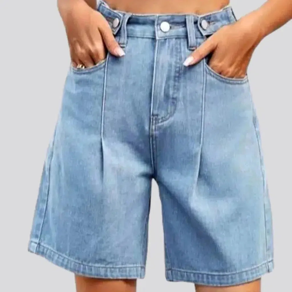Stonewashed women's jean shorts | Jeans4you.shop