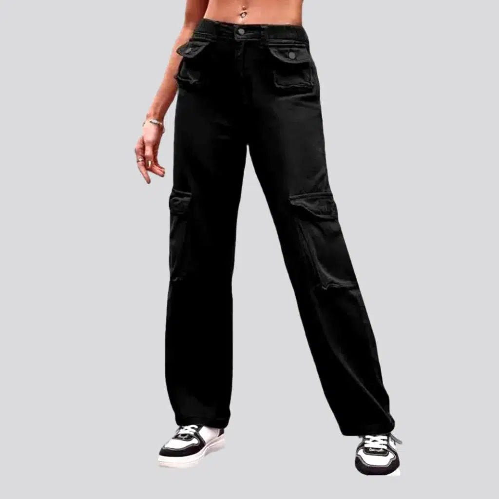 Straight color women's jean pants | Jeans4you.shop