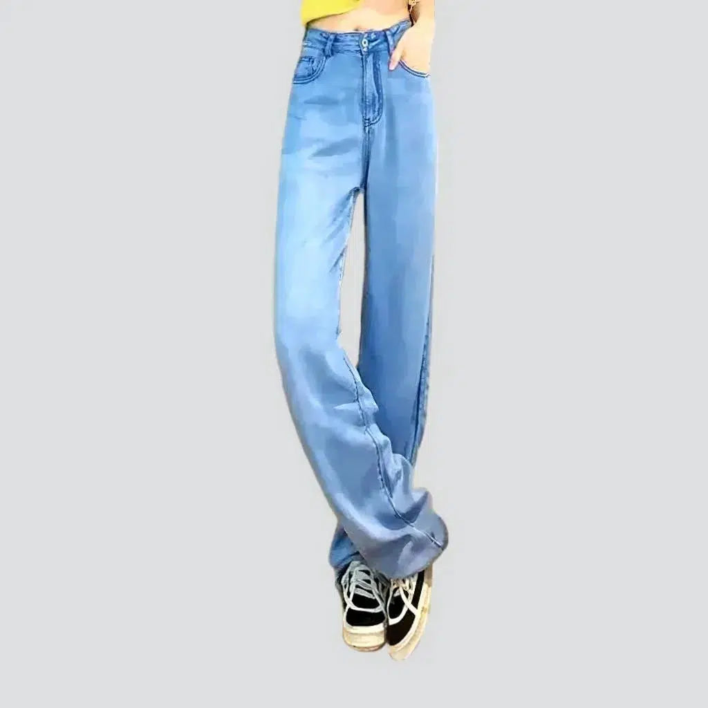 Straight light-wash jeans
 for women | Jeans4you.shop