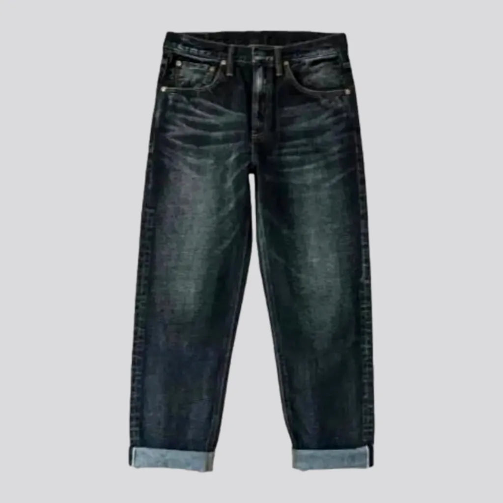 Straight men's self-edge jeans | Jeans4you.shop