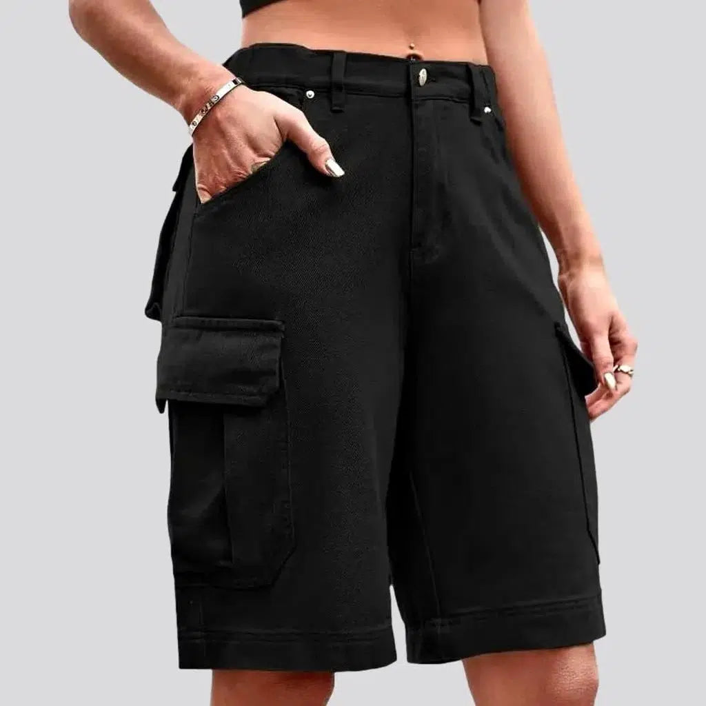 Straight women's denim shorts | Jeans4you.shop