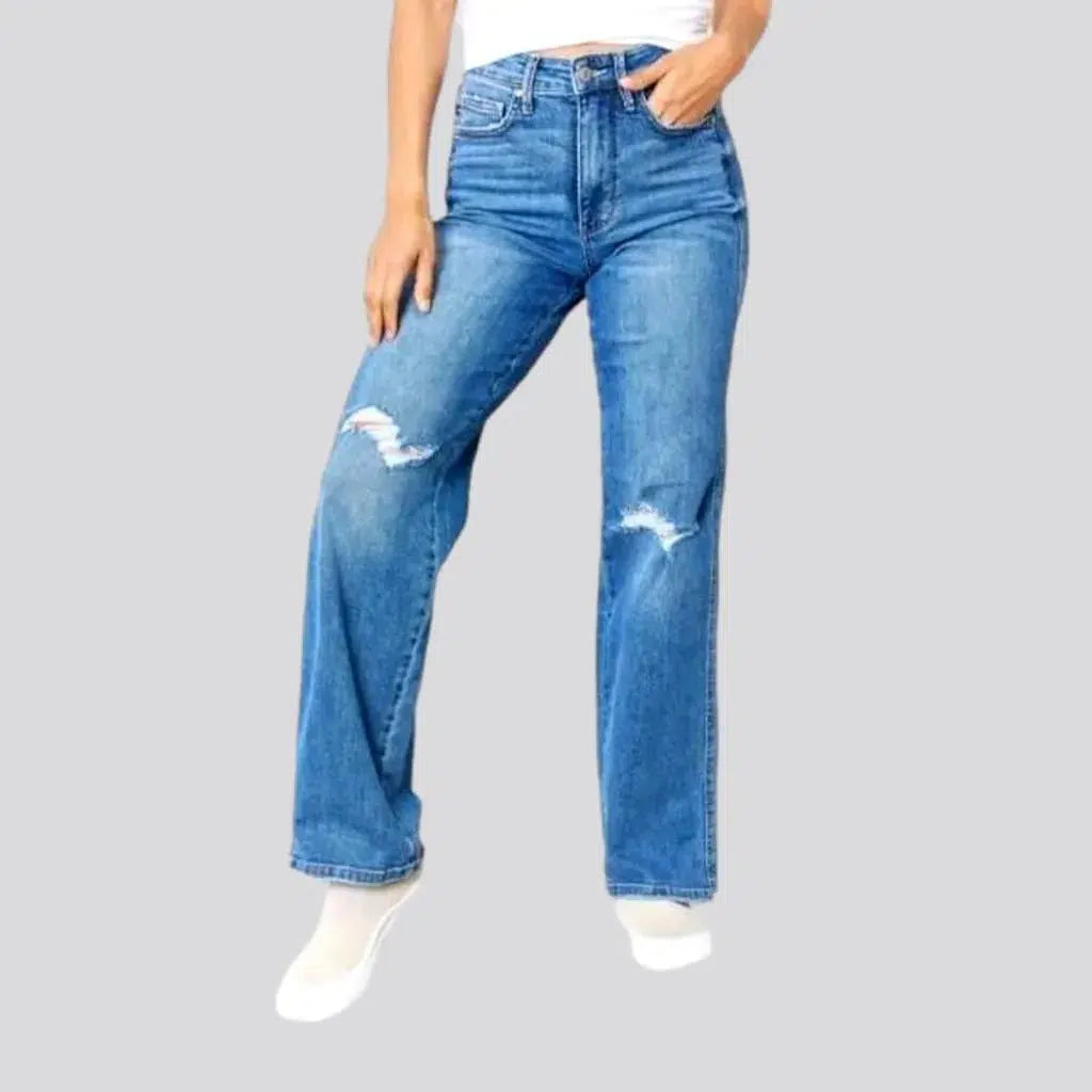 Straight women's grunge jeans | Jeans4you.shop