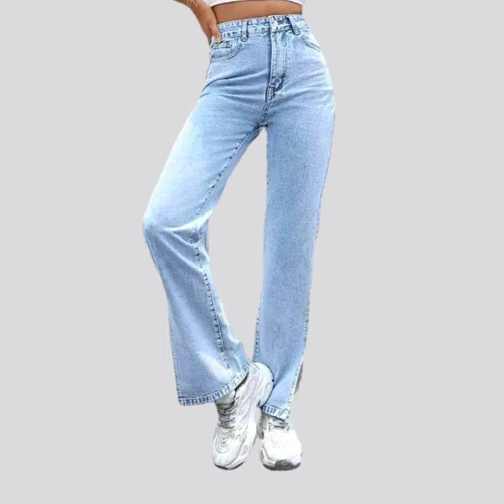 Straight women's light-wash jeans | Jeans4you.shop