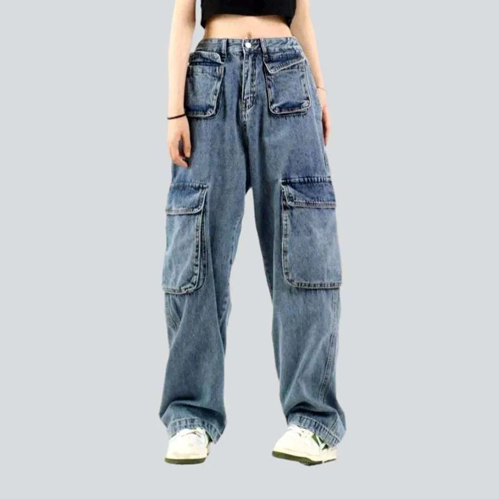 Street design baggy cargo jeans | Jeans4you.shop