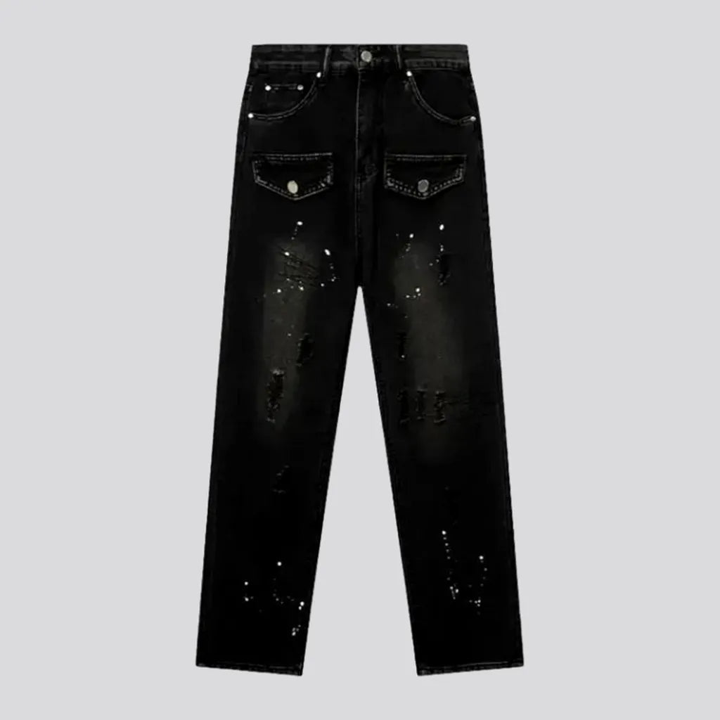Street painted jeans
 for women | Jeans4you.shop