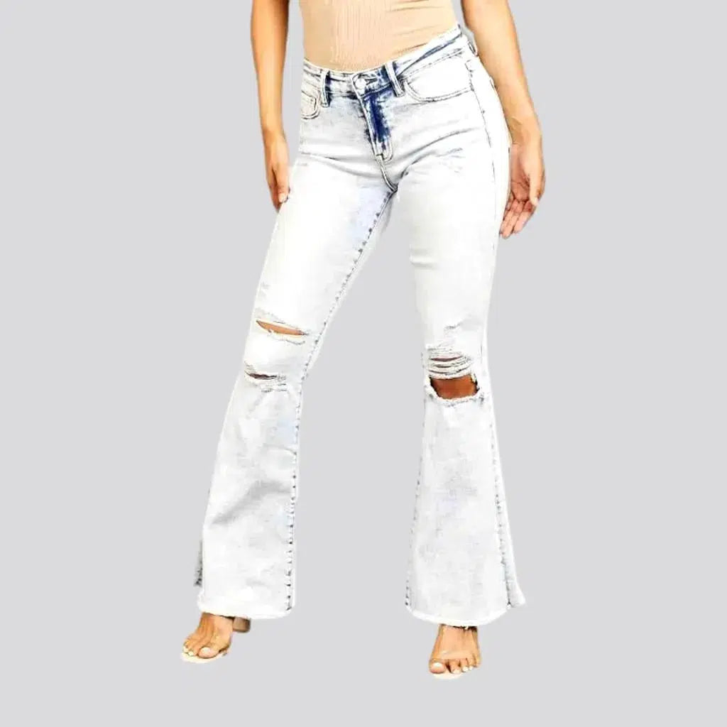 Street raw-hem jeans
 for women | Jeans4you.shop