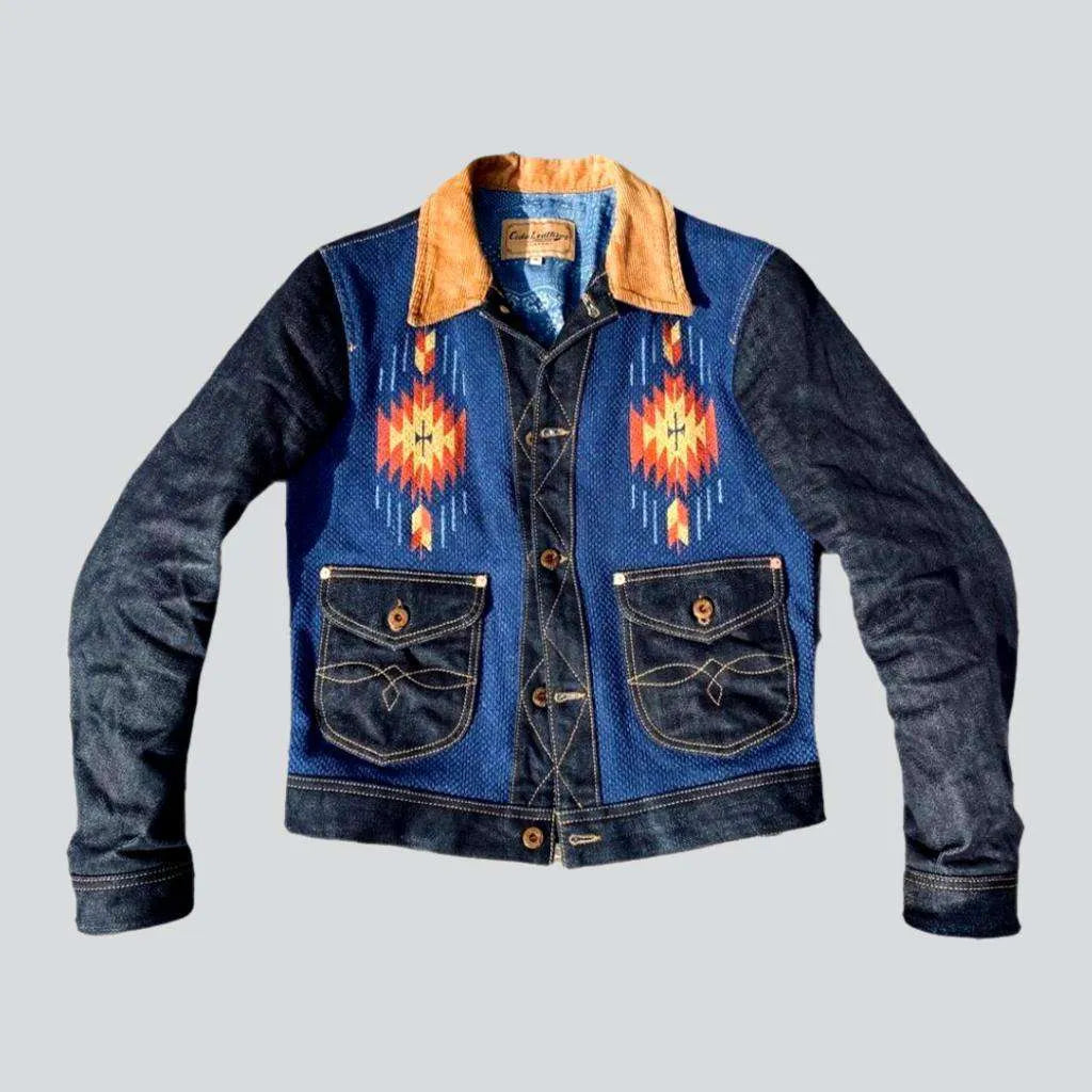 Street super heavy men's jean jacket | Jeans4you.shop