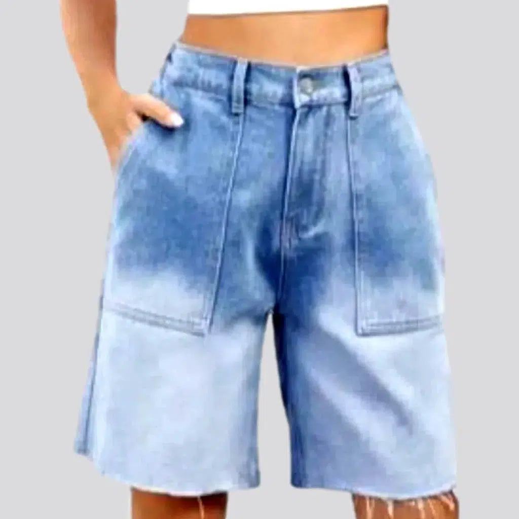 Street wide-leg women's denim shorts | Jeans4you.shop