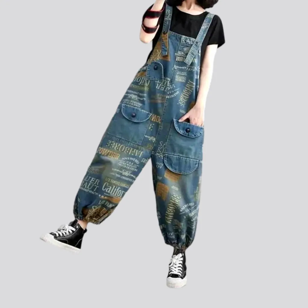 Street women's denim jumpsuit | Jeans4you.shop
