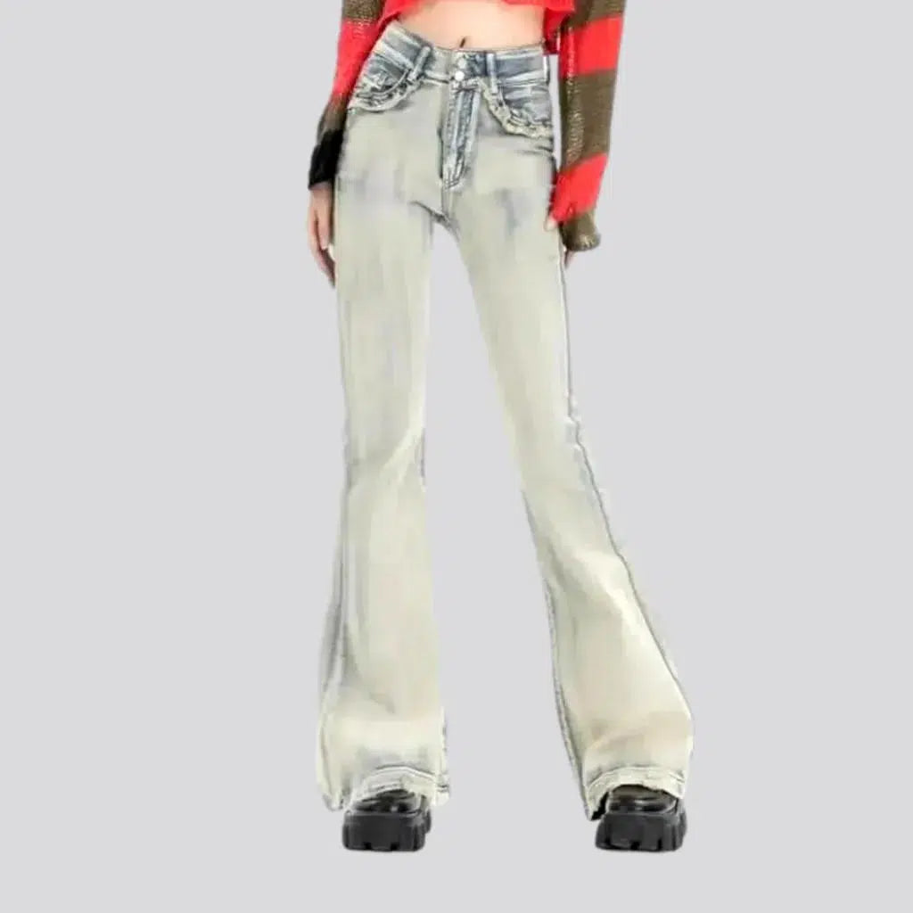 Street women's floor-length jeans | Jeans4you.shop
