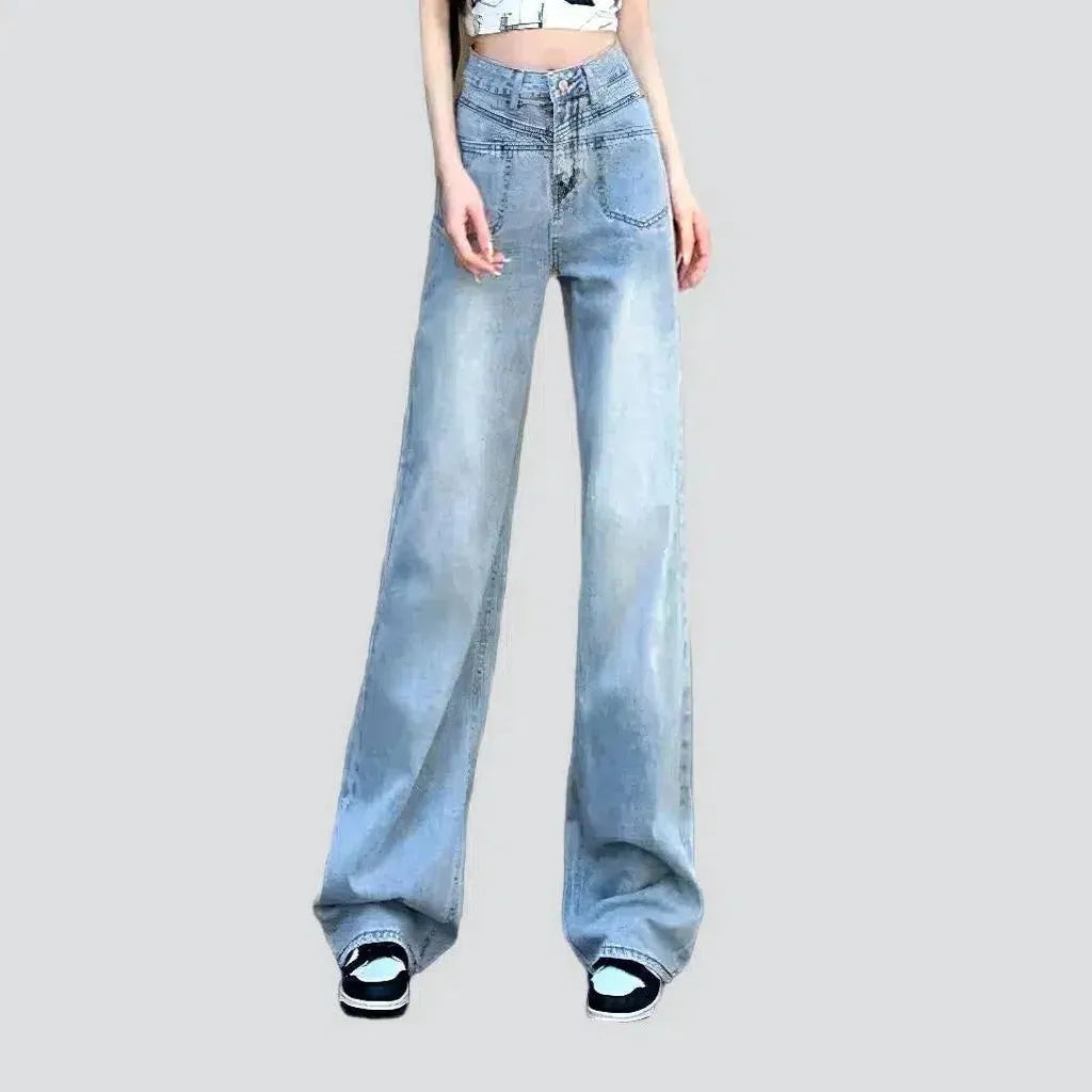 Street women's sanded jeans | Jeans4you.shop