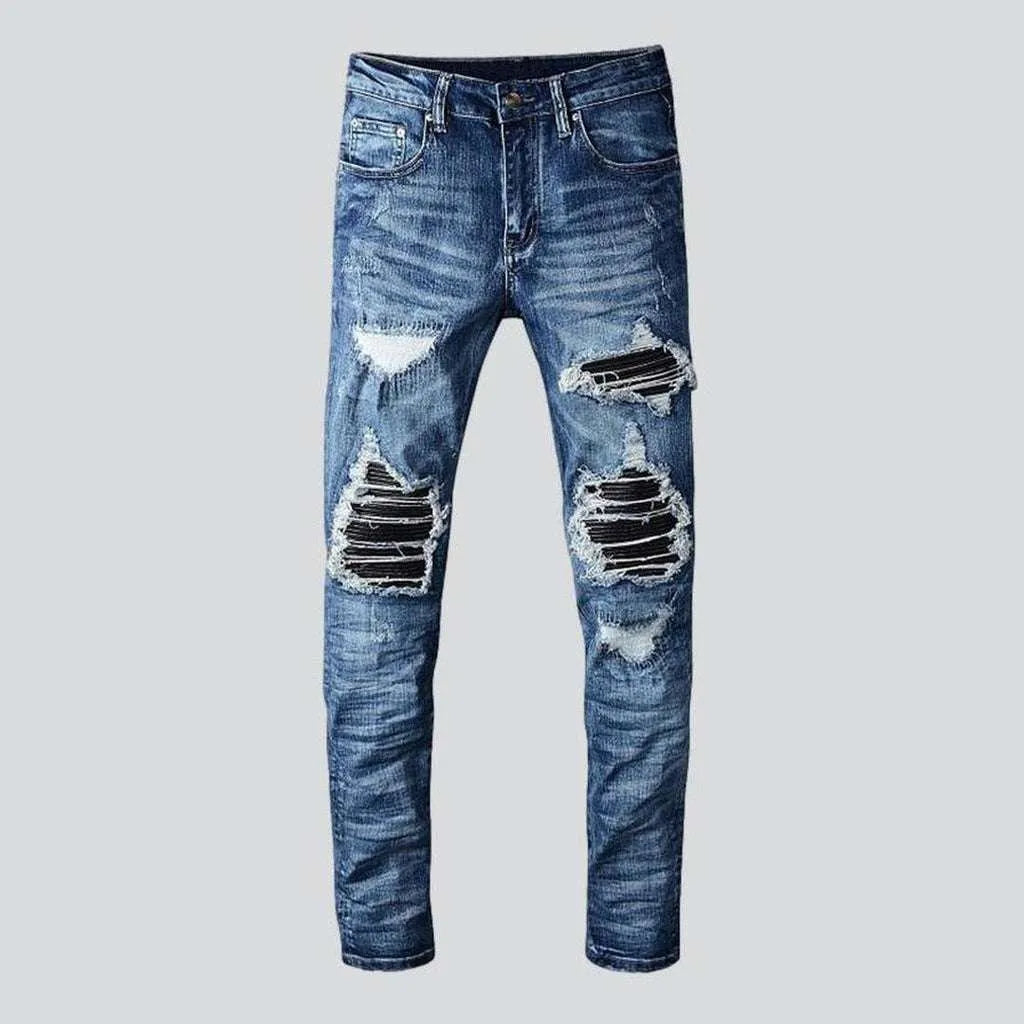 Stylish biker men's jeans | Jeans4you.shop