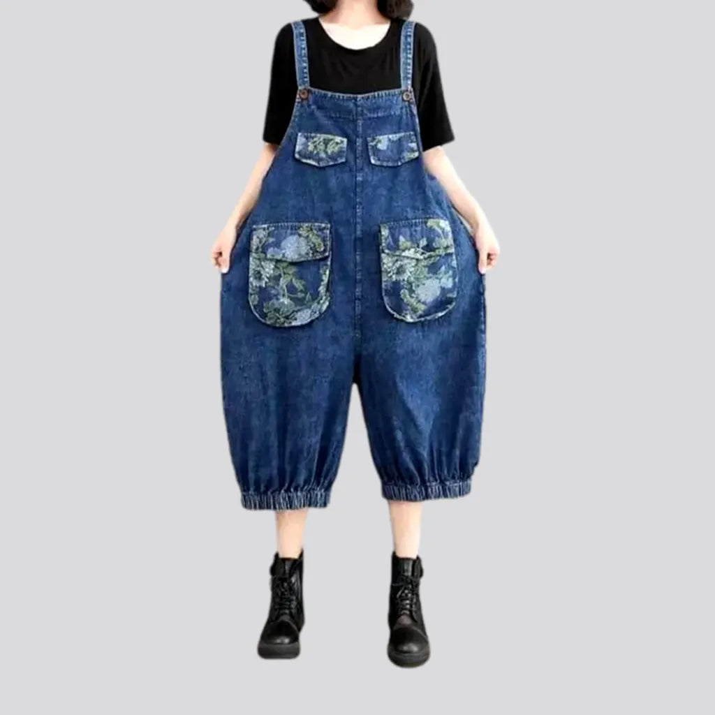 Suspenders women's jean jumpsuit | Jeans4you.shop