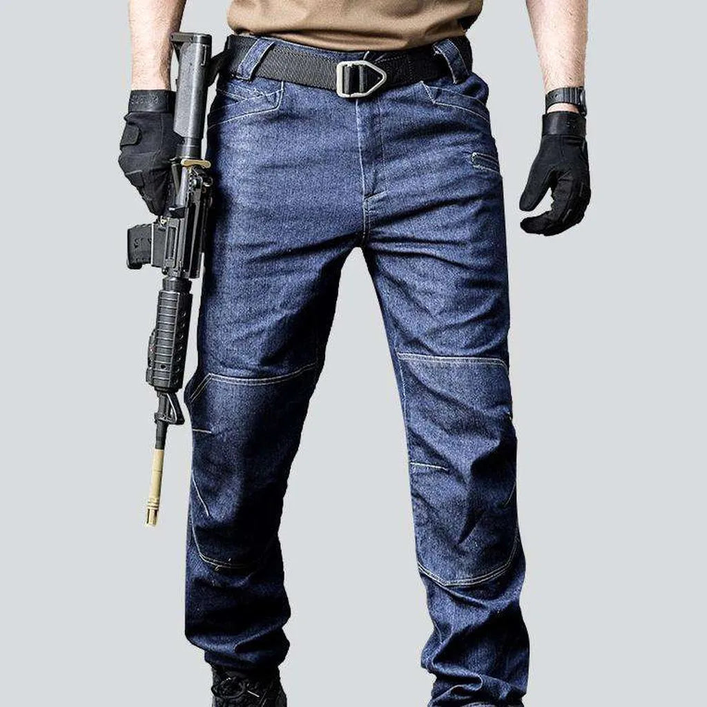 Tactical blue man's jeans | Jeans4you.shop
