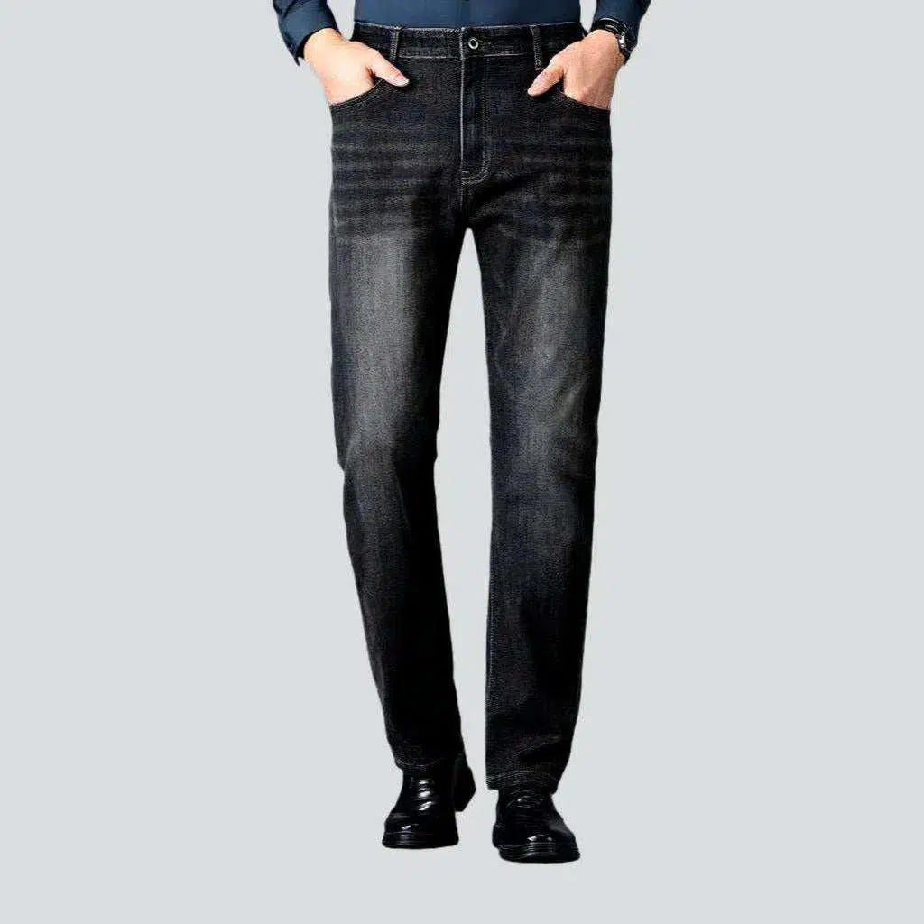 Tapered men's whiskered jeans | Jeans4you.shop