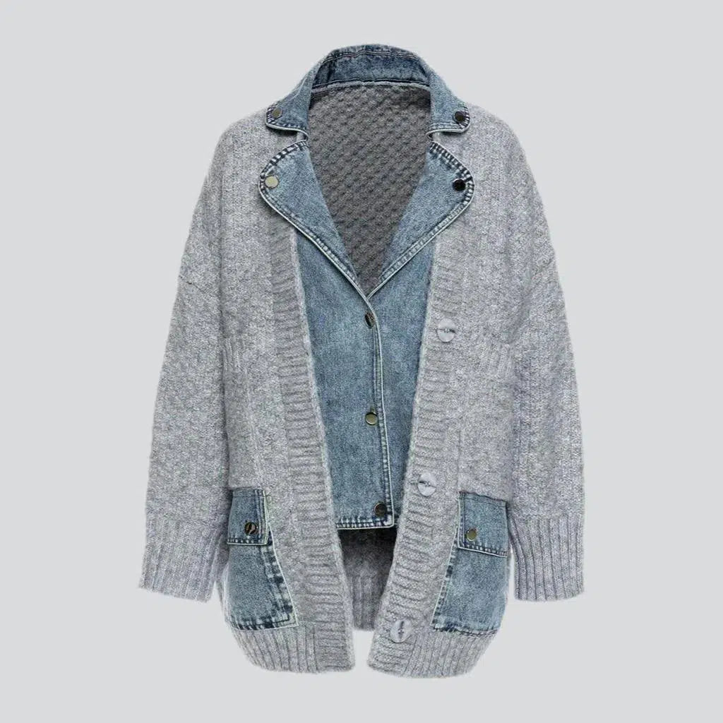 Thick women's denim jacket | Jeans4you.shop