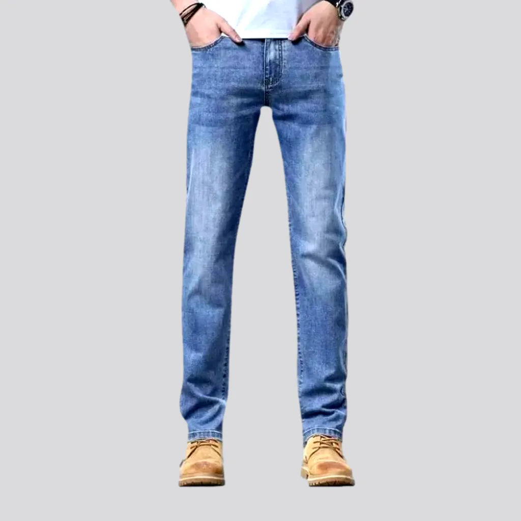 Thin men's high-waist jeans | Jeans4you.shop
