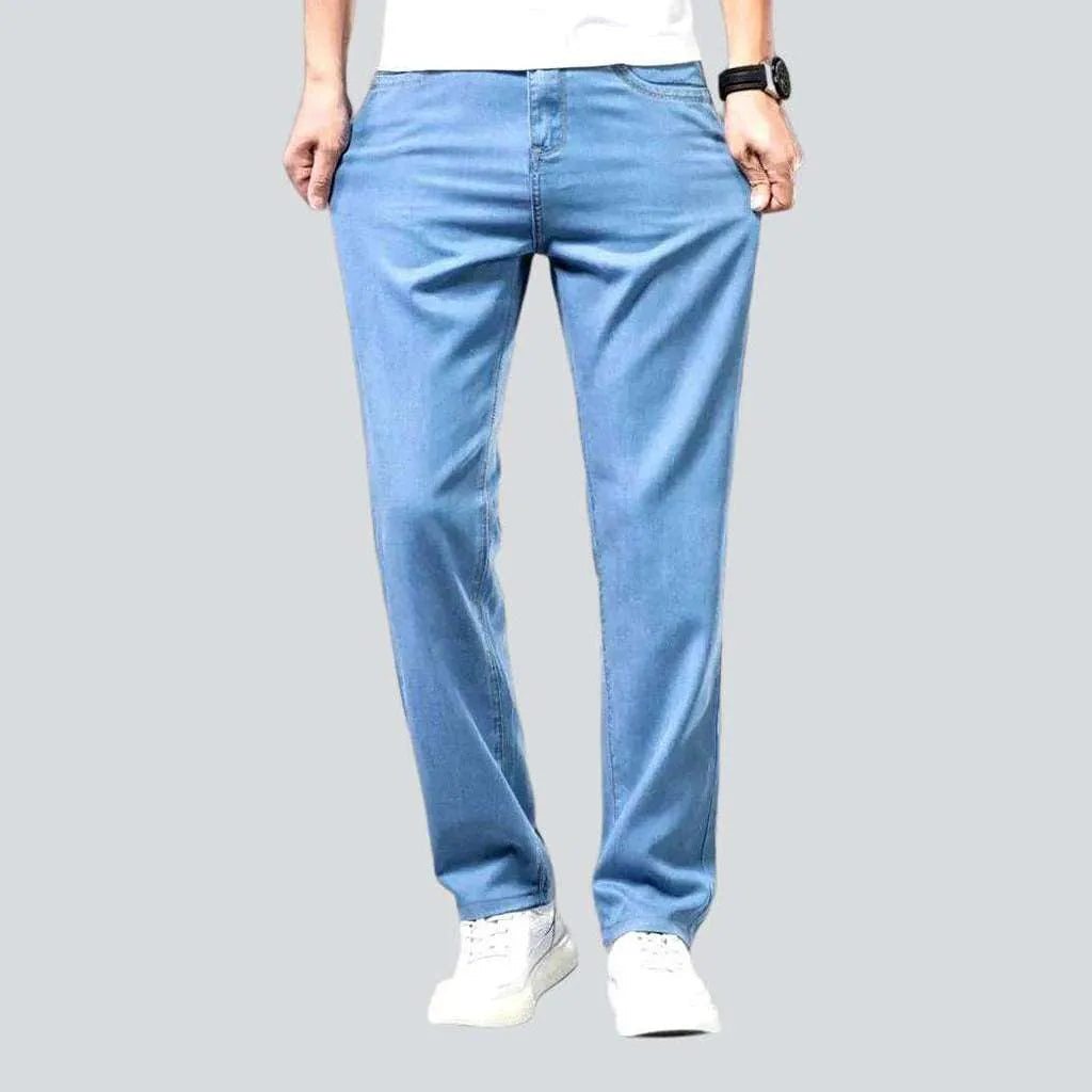 Thin straight casual men's jeans | Jeans4you.shop