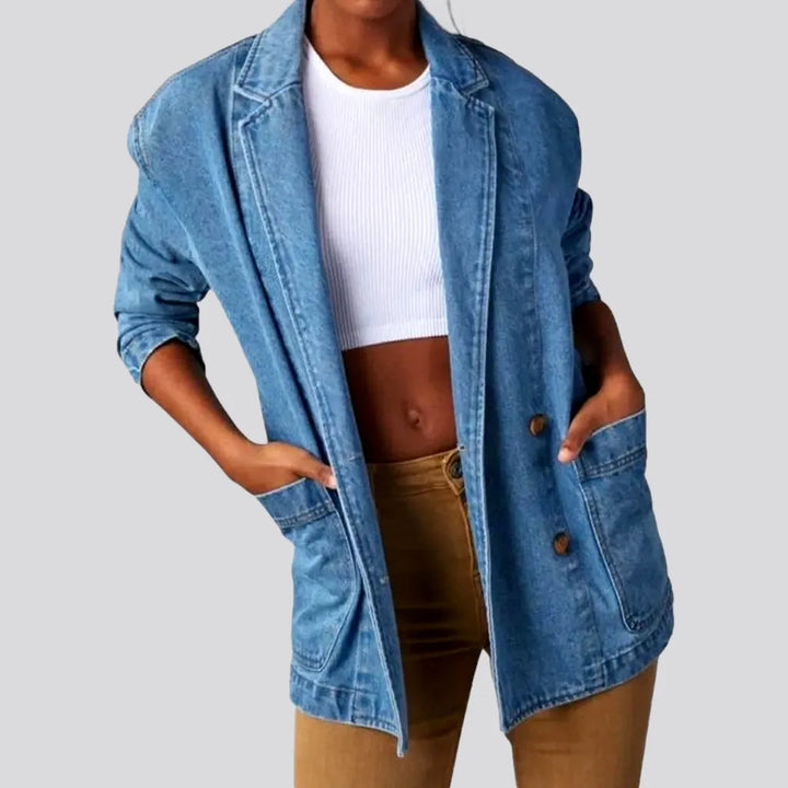 Vintage chore women's denim blazer | Jeans4you.shop