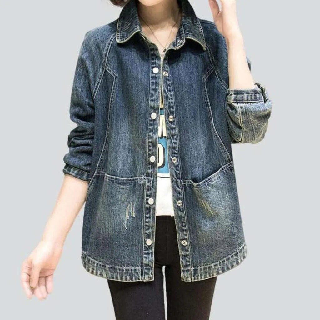 Vintage denim jacket for women | Jeans4you.shop
