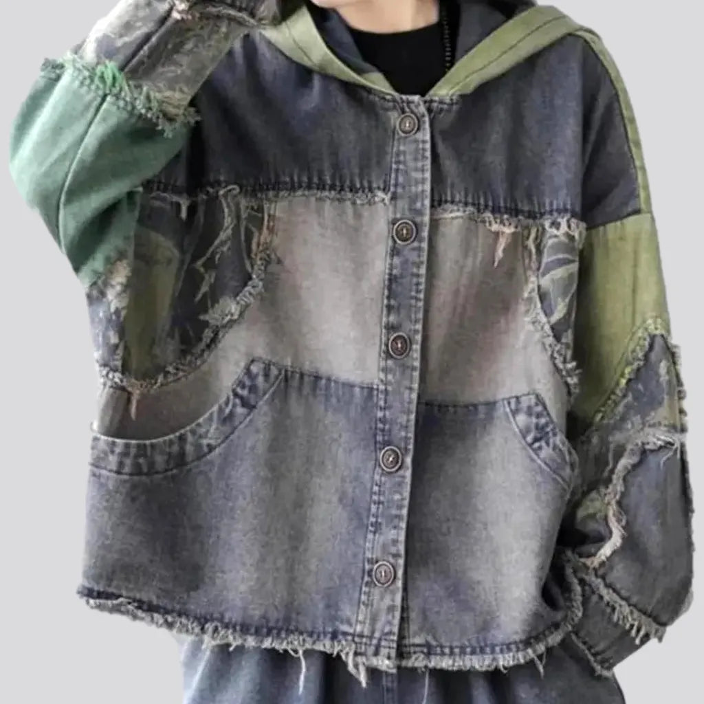 Vintage fashion women's denim jacket | Jeans4you.shop