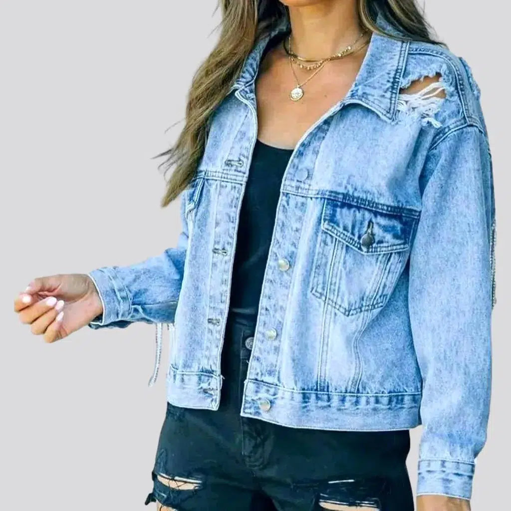 Vintage jean jacket
 for ladies | Jeans4you.shop