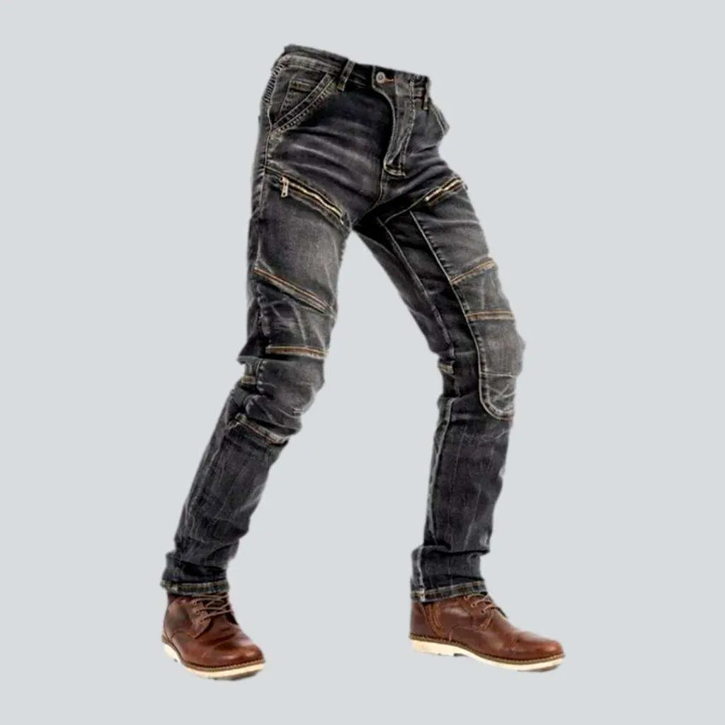 Vintage men's motorcycle jeans | Jeans4you.shop