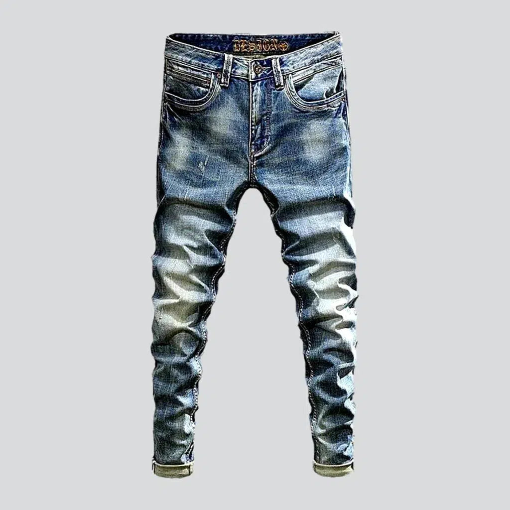 Vintage men's sanded jeans | Jeans4you.shop